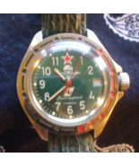 Soviet Russian Paratroop Airborne Manually Wound Military Watch C. 1980 - 1990 - $55.00