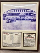 Chicago Cubs Wrigley Field Opening Day 1926 11&quot; X 14&quot; Framed Photo Tribute - £19.76 GBP