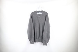 Vintage Russell Athletic Mens XL Tall XLT Faded Blank Crewneck Sweatshirt Gray - £43.02 GBP