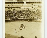Photo of Dead Bull Being Removed from Bull Fight Ring Mexico City 1940&#39;s - $24.72