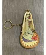 Retro stamp case keychain Japanese painting - €11,07 EUR