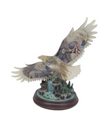 Together We Stand United We Soar Bald Eagle 2009 7&quot; COA Statue Figurine - $33.94