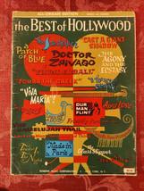 RARE Sheet Music Book Best of Hollywood words Chorus All ORGAN edition! - £12.81 GBP
