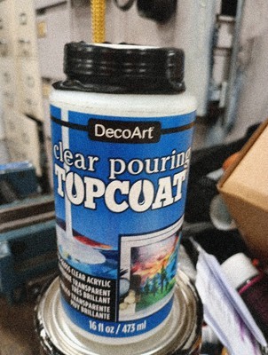 16 Oz. Clear Pouring Top Coat.  840 - $19.00
