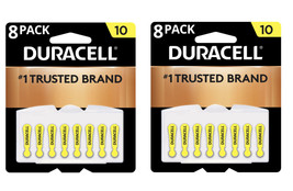 16 Pack Duracell Hearing Aid Batteries with Easy-Fit Tab, Size 10 - £13.01 GBP