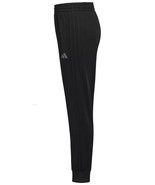 adidas Boys&#39; Elastic Waistband 3-Stripe Black Tonal Fleece Joggers Size ... - $40.83 CAD