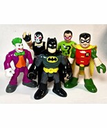 Fisher-Price Imaginext DC Super Friends Series 3&quot; Set Of ×5 Action Figures - $16.41 CAD