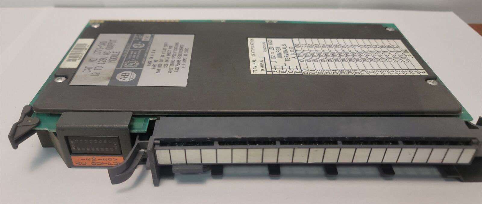 Allen Bradley 1771-OAD 12 to 120V AC Output Module w/ Connector - $14.67