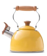 ROCKURWOK Tea Pot with Cool Touch Ergonomic Handle- Whistling Tea Kettle - £18.36 GBP