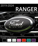 BocaDecals 2019-2025 Ford Ranger Logo Emblem Insert Overlay Decals (Set ... - £18.07 GBP