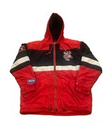 Vintage 1990&#39;s Nutmeg Mills Wisconsin Badgers Big Ten Puffer Jacket Men&#39;... - $109.74 CAD