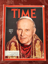 Time Magazine October 30 1978 10/30/78 New Pope John Paul Ii - £7.76 GBP