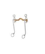 Horse Bit Gaited 5” Mouth 8” Copper Cheeks Low Port HBIAM66 - $43.56