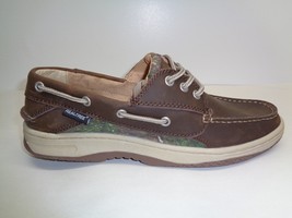 RealTree Size 10 M MASON Brown Leather Boat Shoes New Mens Shoes - $78.21