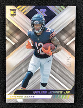 2022 XR Football Velus Jones #130 RC Rookie - White #11/75 Bears - $14.84