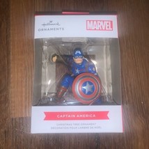 Hallmark Marvel Avengers Captain America Holiday Christmas Tree Ornament... - £12.58 GBP
