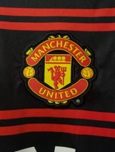 Manchester United AON Nike Dri-Fit Soccer Red/Black Training Mens Shirt Top M - £35.93 GBP