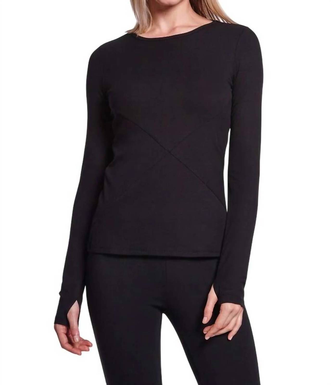 Capsule 121 newton top in Black - $79.00