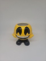 Pac Man Coffee Mug Yellow Smiley face thumbs up 15oz emoji Succulent Pot - $11.87