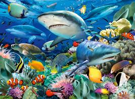 Ravensburger Shark Reef 100 Piece XXL Jigsaw Puzzle for Kids - 10951 - Every Pie - £11.15 GBP
