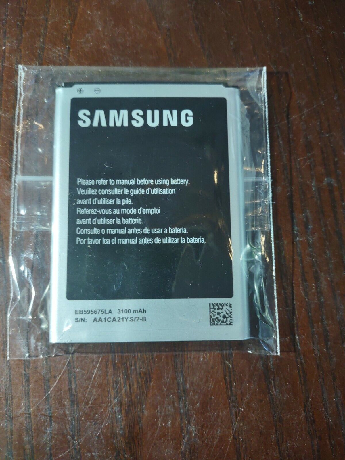 Primary image for Samsung Battery S/N: AA1CA21YS/2-B