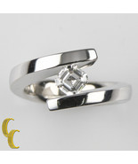 Gelin Abaci 0.75 Ct Asscher Diamond 14k White Gold Solitaire Engagement ... - $107,209.33 MXN