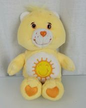 Carebear 2004 Funshine Yellow Sunshine 7" Sun Fun Shine Plush Bear Talks... - $29.69