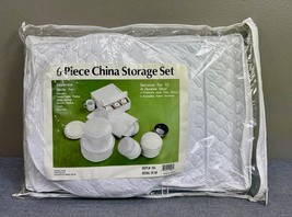 6 Piece Dinnerware China Storage Set Service for 12 - $19.79