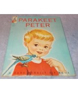 Vintage Rand McNally Elf Book Parakeet Peter #591 1954 - £6.23 GBP