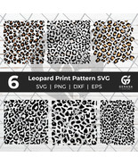 Leopard Print Pattern SVG, Leopard Print SVG, for Cricut, Pattern Cut Fi... - $2.70 CAD