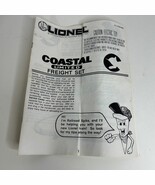 Lionel Coastal Limited Freight Set 71-1742-250 - 1993 INSTRUCTION MANUAL... - $18.02 CAD