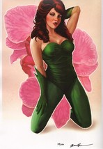 Blake Henriksen SIGNED DC Comic Batman Art Print ~ Poison Ivy #38/40 - £28.02 GBP