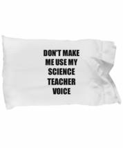 EzGift Science Teacher Pillowcase Coworker Gift Idea Funny Gag for Job Pillow Co - £17.28 GBP
