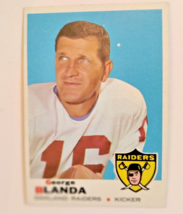 1969 Topps #232 Raiders George Blanda NM-MT - £13.26 GBP