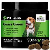 Pet Honesty Grass Green Soft Chews for Dogs, Count of 90 - £20.85 GBP