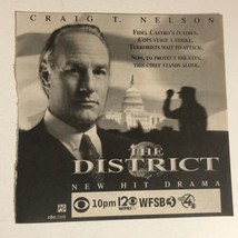 The District Tv Guide Print Ad Craig T Nelson TPA8 - £4.63 GBP