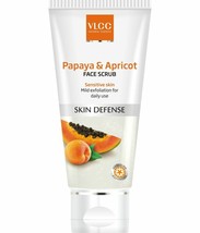VLCC Papaya &amp; Apricot Face Scrub 80gm - £8.47 GBP
