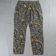 LOFT 27 / 4 Curvy Skinny Ankle Floral Print Stretch Denim Womens Jeans - $15.99