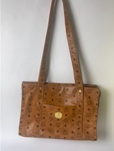 MCM Shoulder Bag Visetos Pattern Monogram Leather 4022L - $214.69