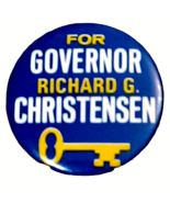 Dick Christiansen 1964 GOP Republican Governor Washington Campaign Pin B... - $12.15 CAD