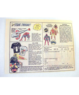 1984 Color Ad Spider-Man Flying Web, Figurines, Heroe&#39;s World, Morristow... - £6.28 GBP
