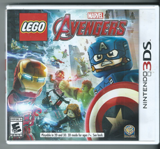  LEGO Marvel Avengers (Nintendo 3DS, 2016 w/ Manual, Tested, Works Great)  - $16.78