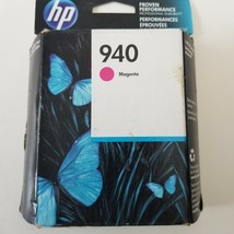 HP 940 Magenta Printer Ink Cartridge Officejet Pro Open Box BB2017 - £7.63 GBP