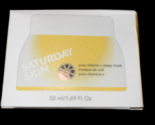 Saturday Skin Yuzu Vitamin C Sleep Mask 1.69 Oz 50ml NEW - £7.49 GBP