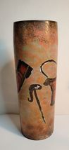 Tall Vase Hand Made in Greece 12" Tall image 2