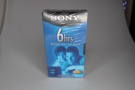 Sony 6 Hour Premium High Durability Blank VHF Tape Unopened T-120 NEW - £2.31 GBP