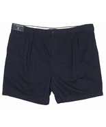 New Polo Ralph Lauren Tyler Style Shorts!  Big &amp; Tall  Navy or Tan  Pleated - $68.37 CAD