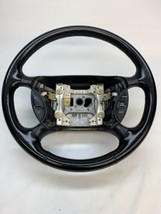 ✅ 94 95 96 97 FORD Thunderbird CLEATHER WRAP STEERING WHEEL W/ Cruise Black - £69.65 GBP