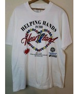 1995 90s Murrah Bombing XL TShirt Oklahoma City Helping Hands SINGLE STITCH - $265.71 MXN