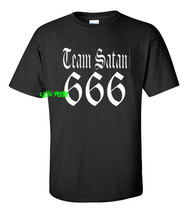 TEAM SATAN 666 T SHIRT satan black metal death metal goth gothic satanic... - £13.54 GBP+